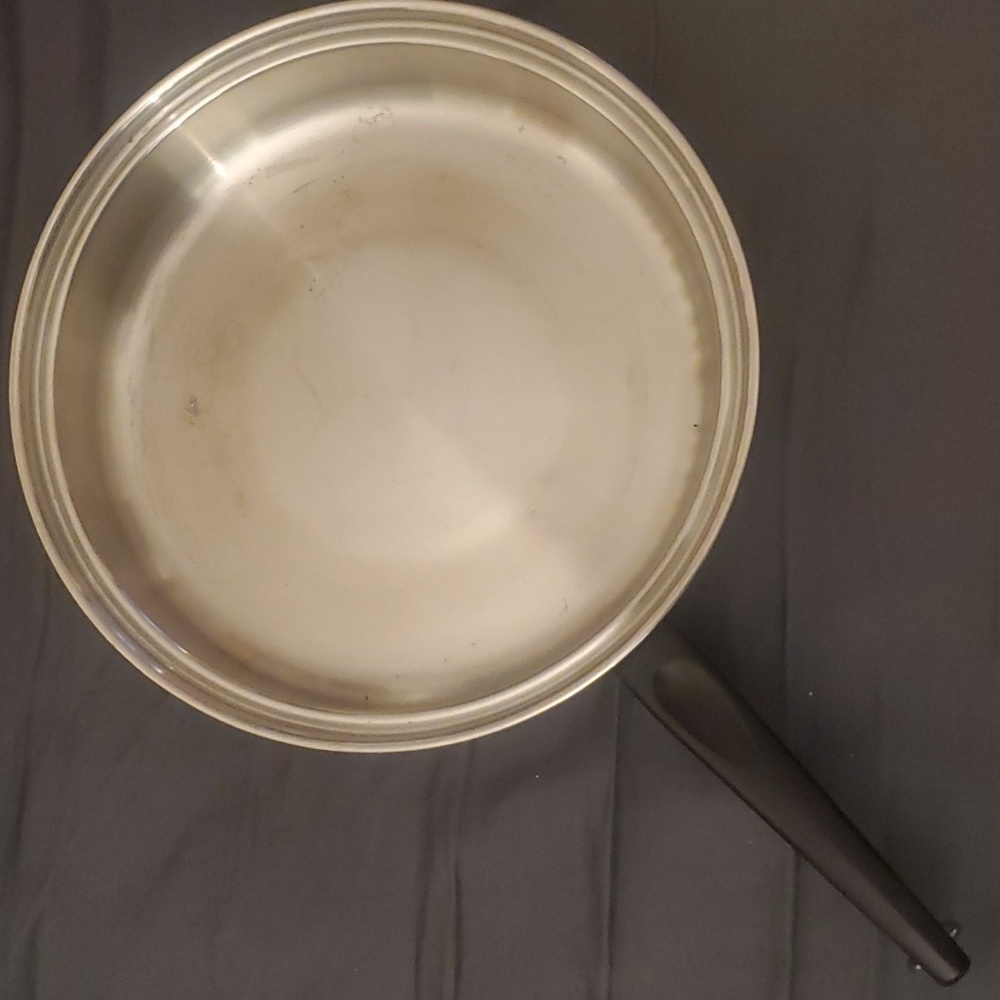 Vintage LUSTRE CRAFT Stainless Steel Pan